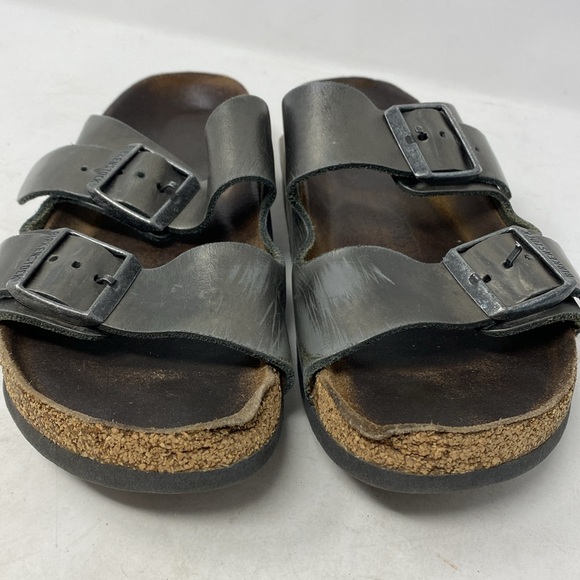 Birkenstock Arizona Sandals in Chrome - Picture 6 of 12